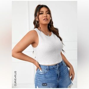 Shein Waffle Knit Tank Top - Never Worn